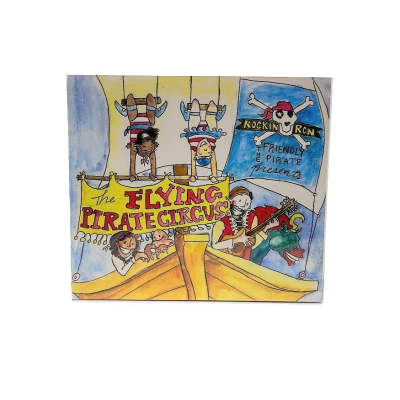 Flying PIrate Circus Book and CD cover artwork